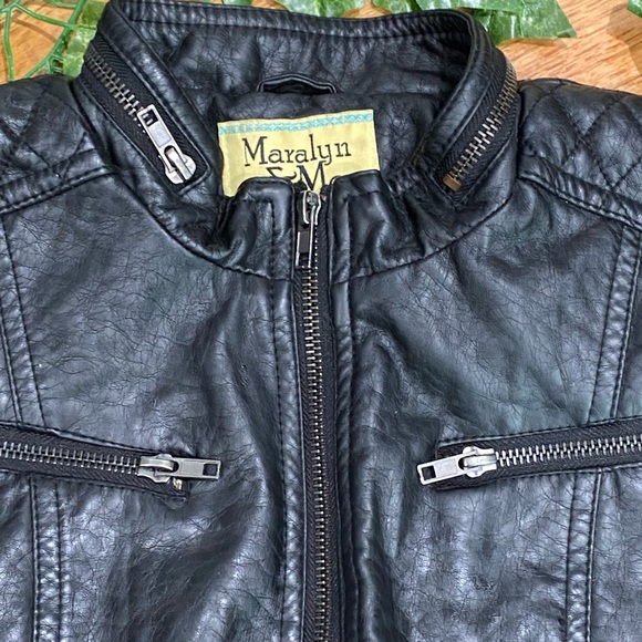 Maralyn & Me faux leather jacket - Picture 4 of 9